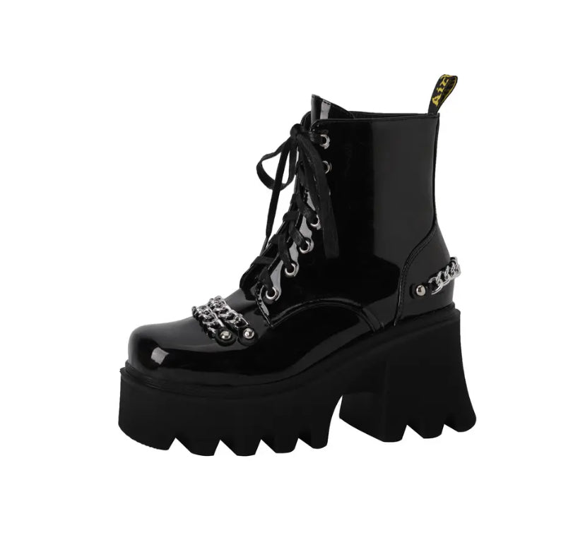 Black Casual Boots