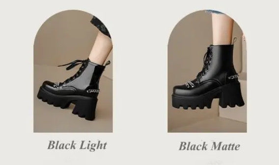 Black Casual Boots