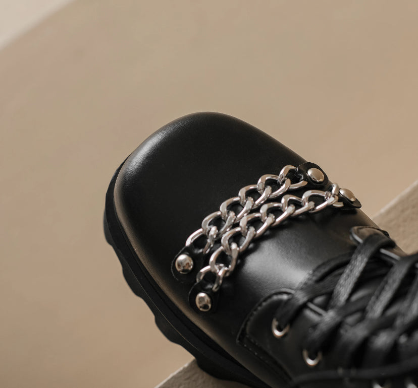 Black Casual Boots
