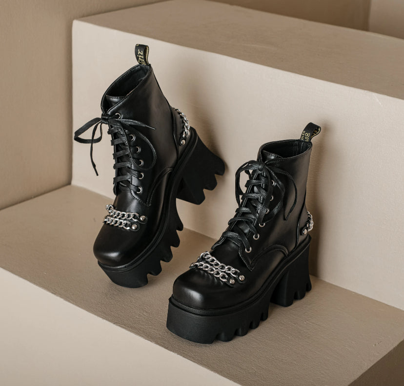 Black Casual Boots