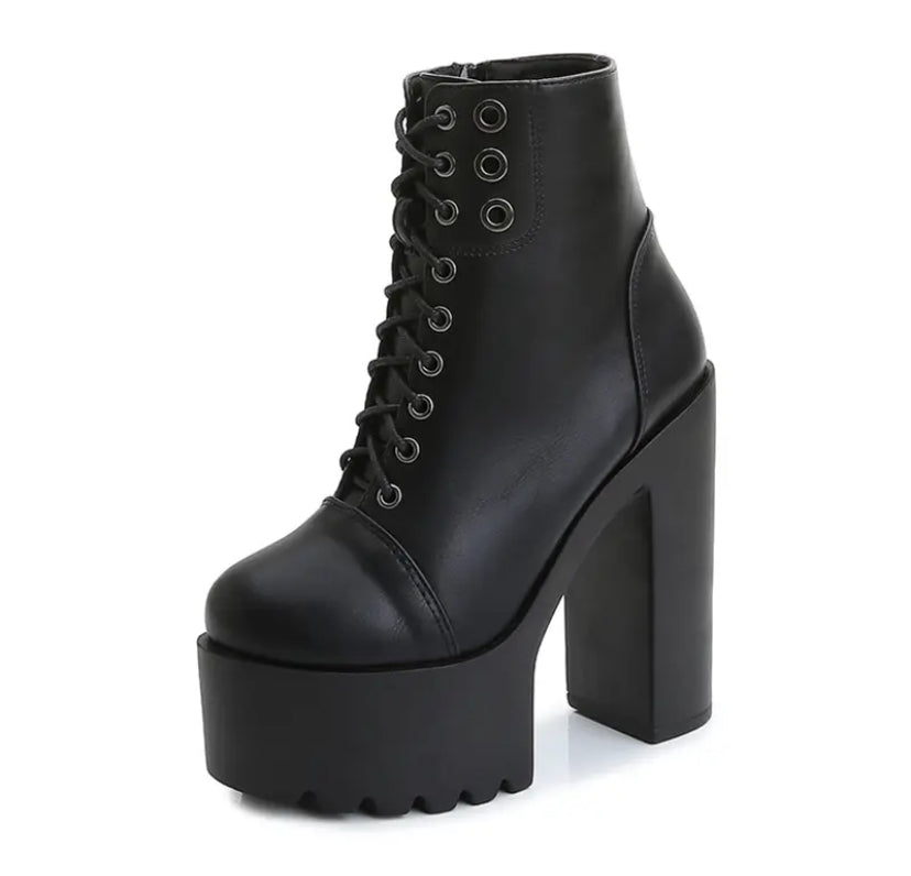 Heels Boots Black