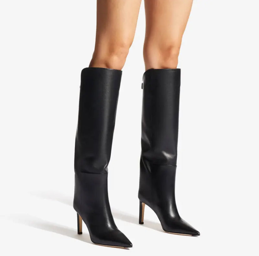 Lady Fashion Boots Black Blue Brown