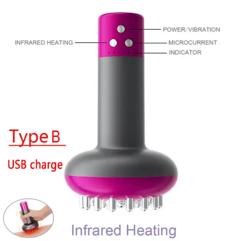 Ems Microcurrent Vibration Lymphatic Massage