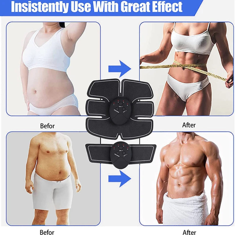 Wireless EMS Abdominal Muscle Stimulator Slimming Massager