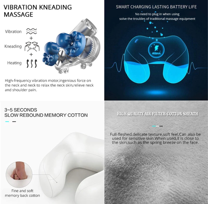 Neck massage multi-function electronic