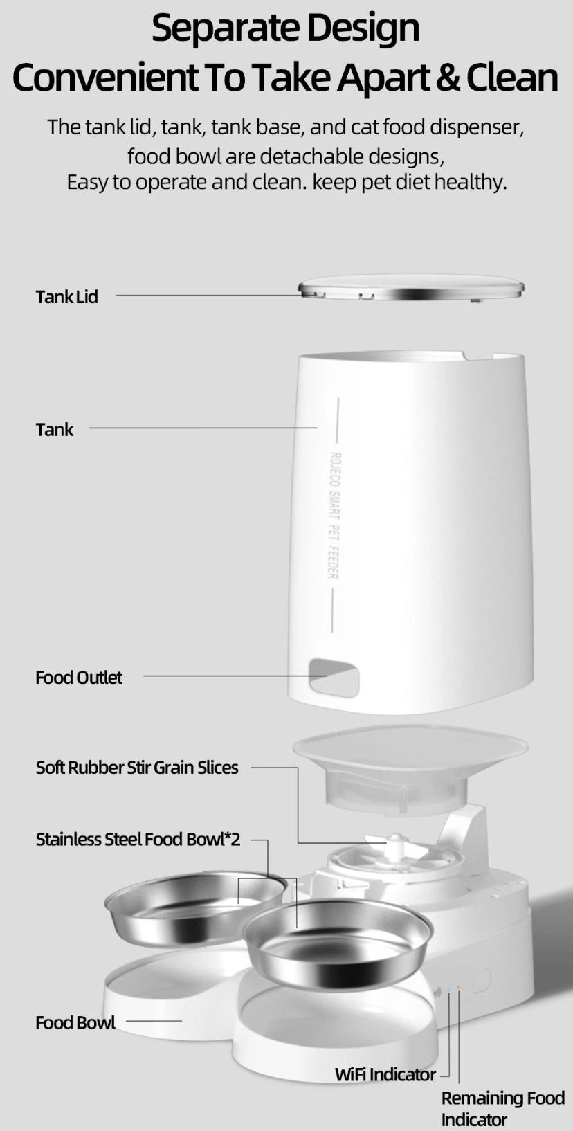 Automatic Feeder For Cats Dogs