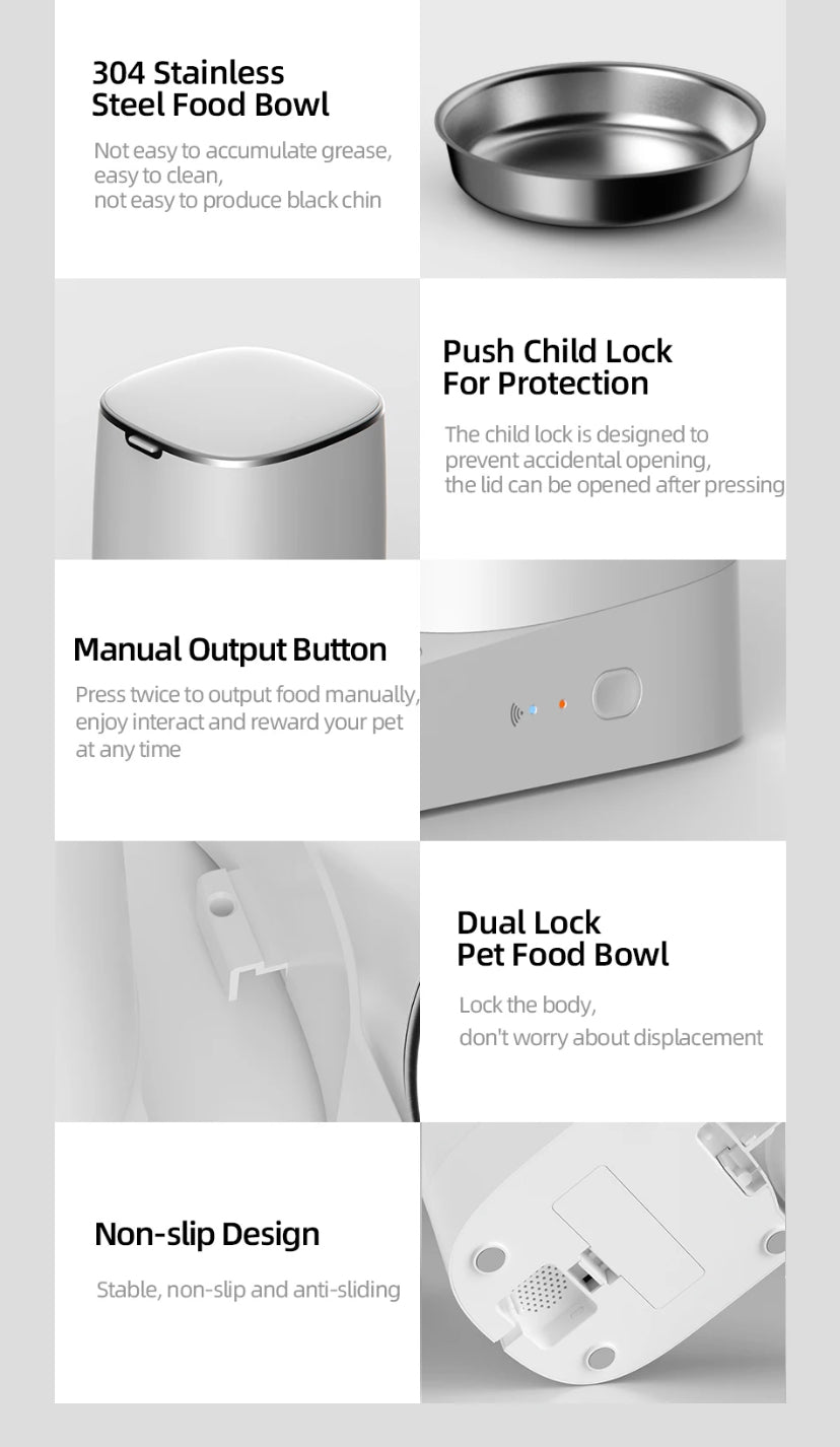Automatic Feeder For Cats Dogs