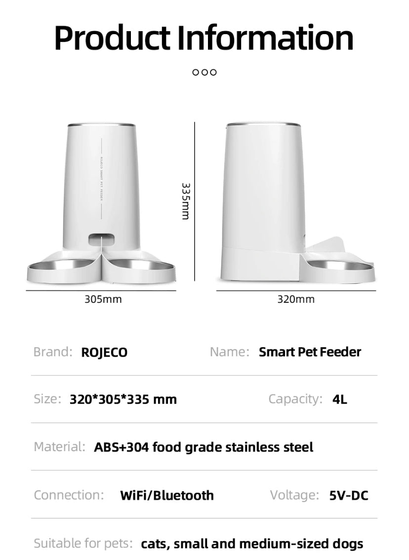 Automatic Feeder For Cats Dogs