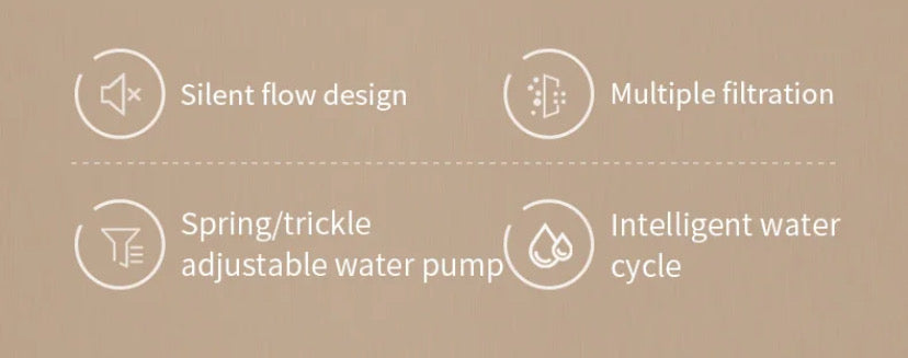 Intelligence Plug In Automatic Filter Circulating Cat and Dog Pet Water Dispenser