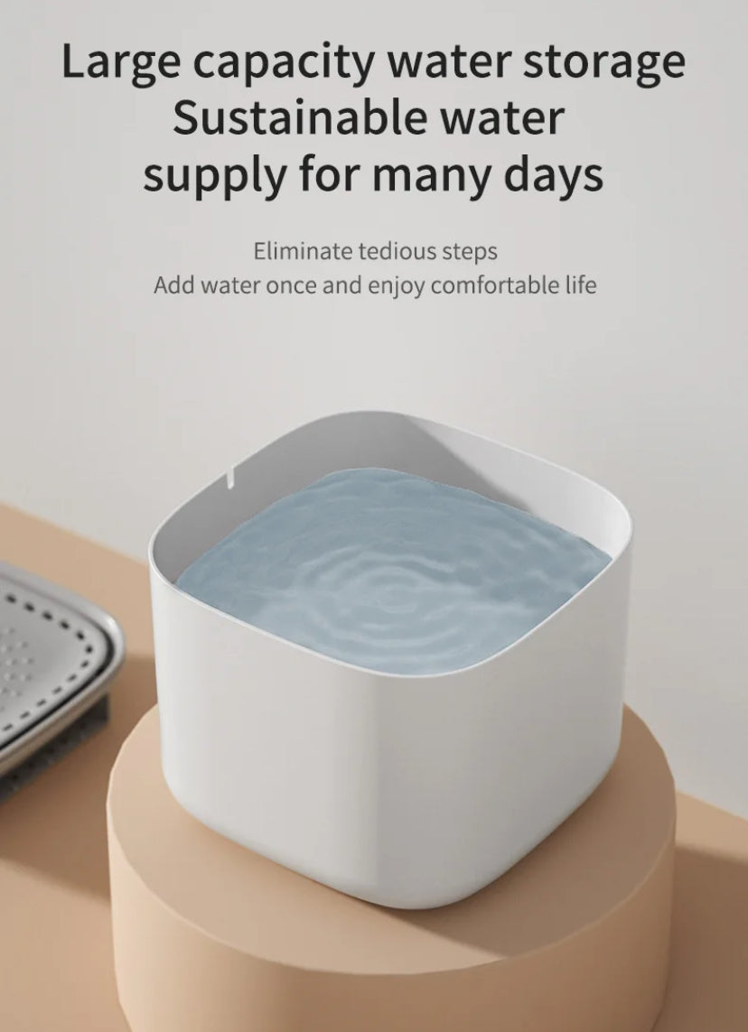 Intelligence Plug In Automatic Filter Circulating Cat and Dog Pet Water Dispenser