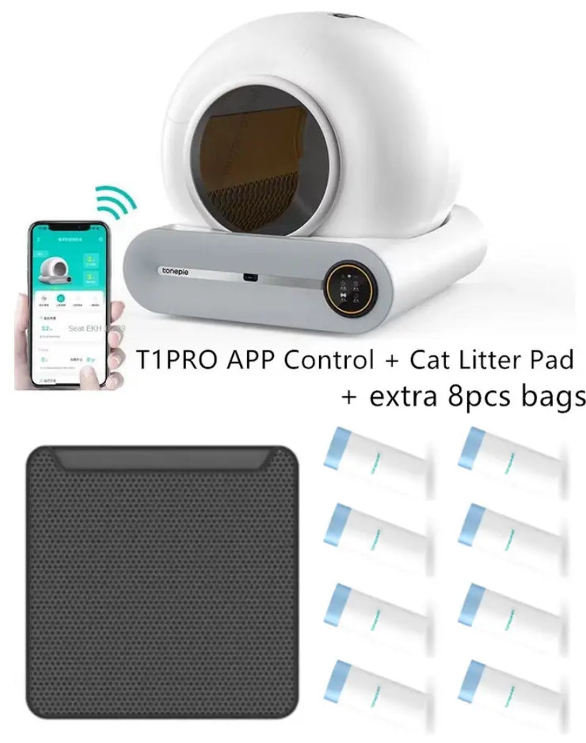 Tonepie Automatic Toilet for Cats Self-Cleaning
