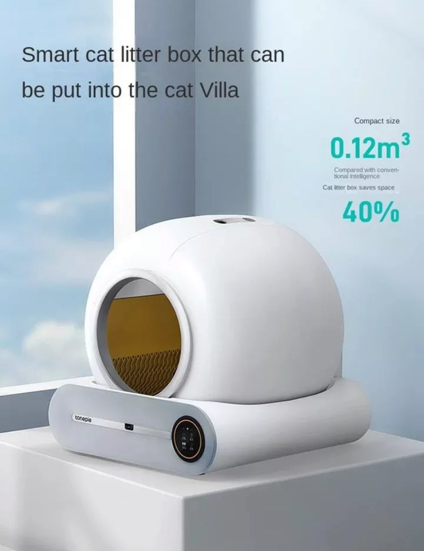Tonepie Automatic Toilet for Cats Self-Cleaning
