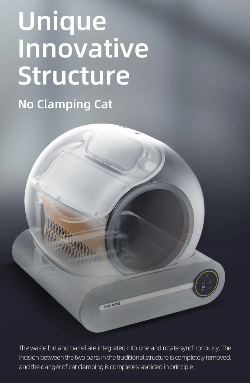 Tonepie Automatic Toilet for Cats Self-Cleaning