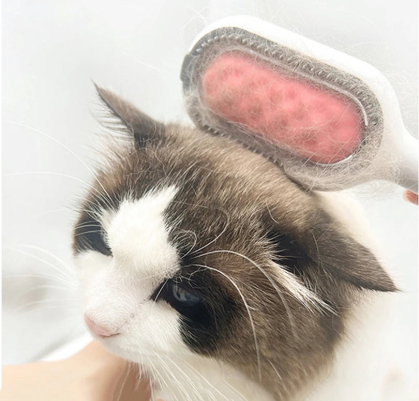 Cat Dog Hair Removal Comb with Wipes Sticky