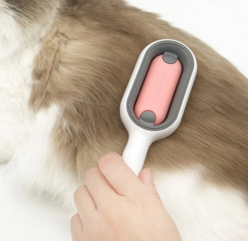 Cat Dog Hair Removal Comb with Wipes Sticky