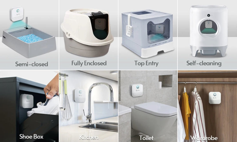 Rechargeable Air Cleaner Pets Deodorization and More