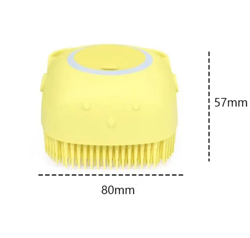 Cleaning Bath Massage Brush Silicone for Pets