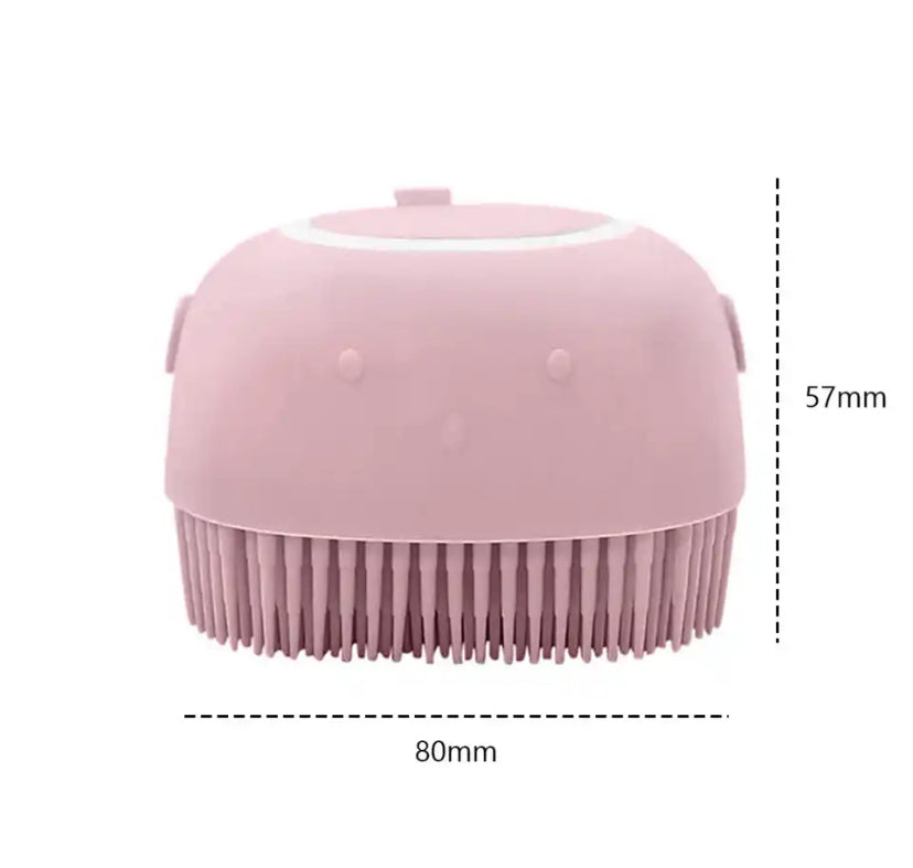 Cleaning Bath Massage Brush Silicone for Pets