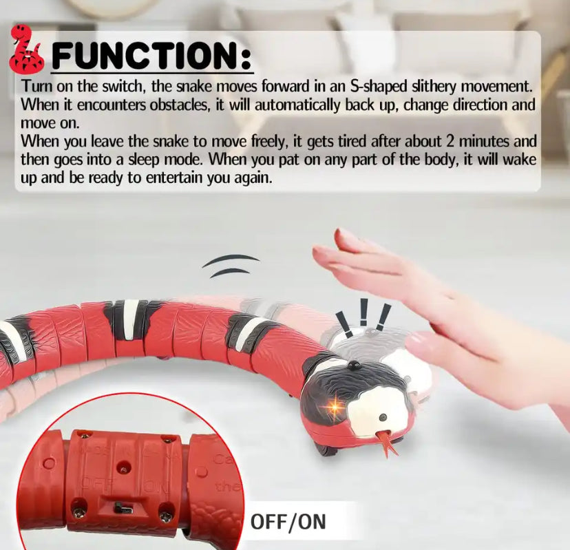 Snake Interactive Cat Toys Automatic