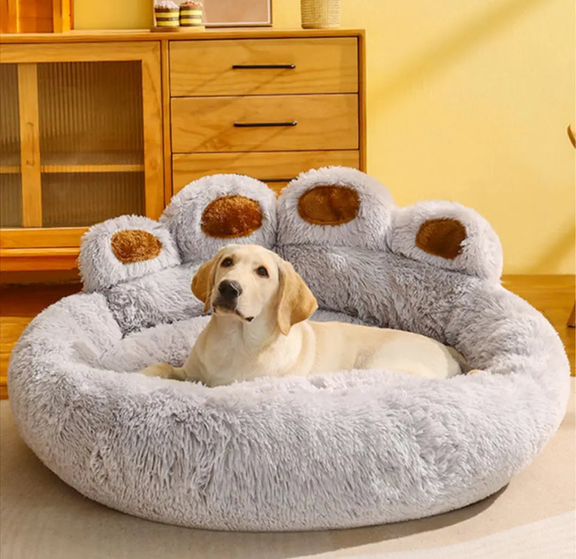Soft Plush Round Dogs Cats Bed for Sweet Dreams