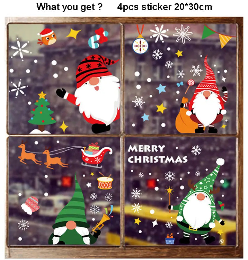 Window Stickers Merry Christmas