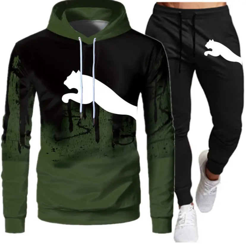 Men's Sport Puma Jacket and Pants 4 colors