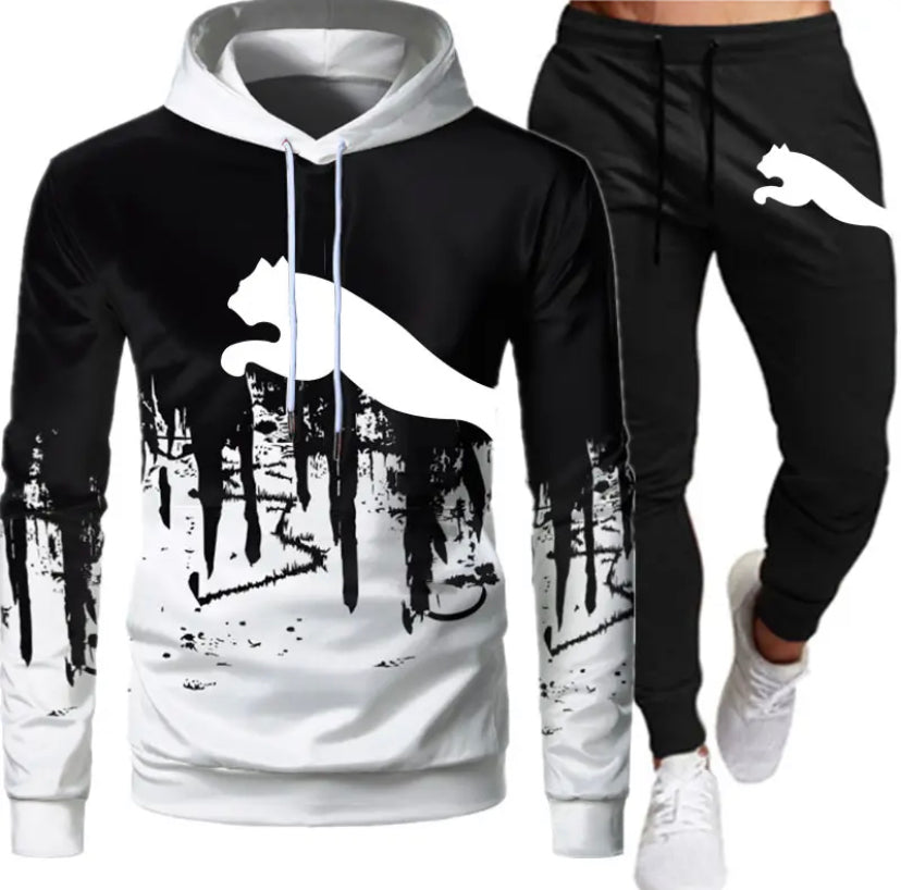 Men's Sport Puma Jacket and Pants 4 colors