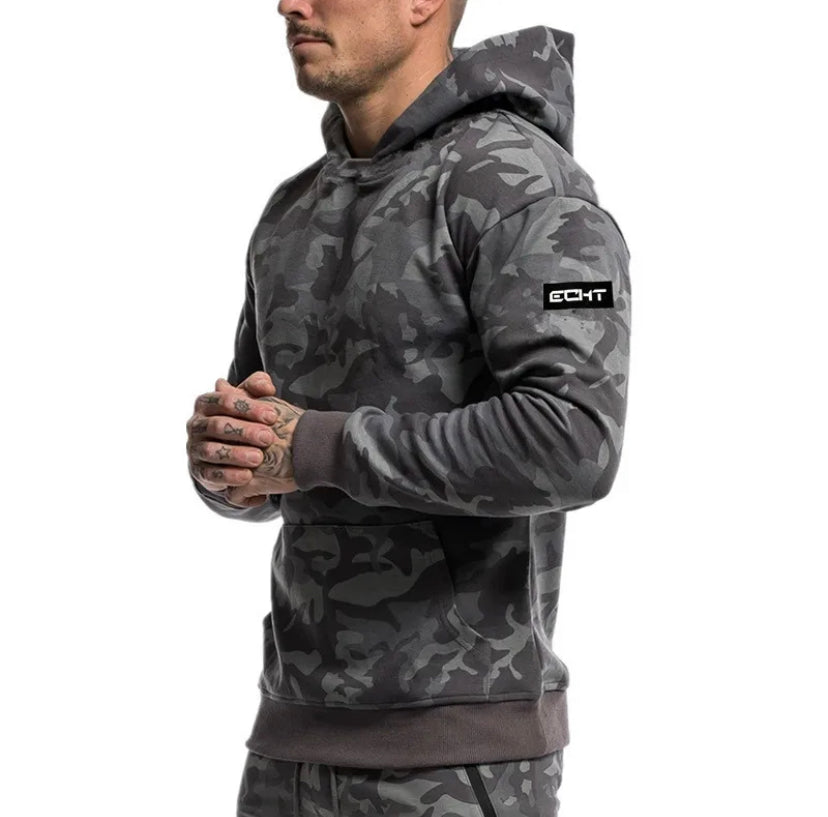 Men's Army Sport Suit Gray and Khaki
