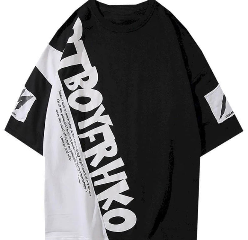 Men's Hip Hop Style Suit Black White