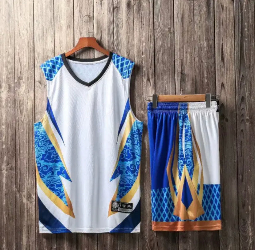 Men's T-shirt Shorts Basketball Style 5 colors