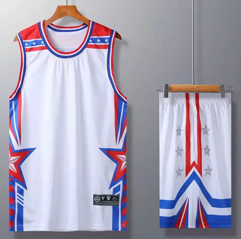 Men's Basketball Style Set 6 colors