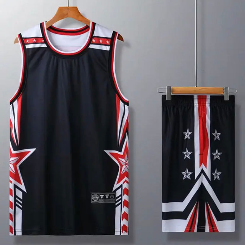 Men's Basketball Style Set 6 colors