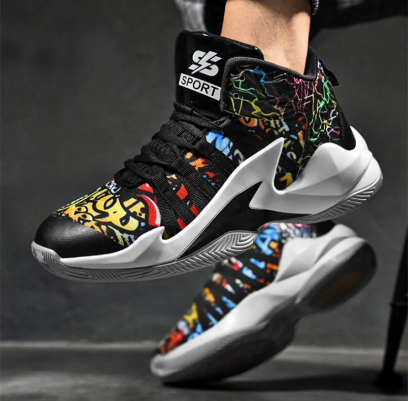 Graffiti Men's Sneakers 5 colors