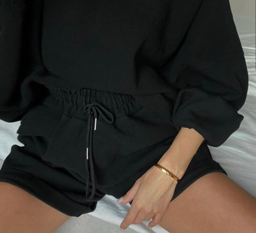 Shorts And Loose Sweatshirt Women's Set 5 colors