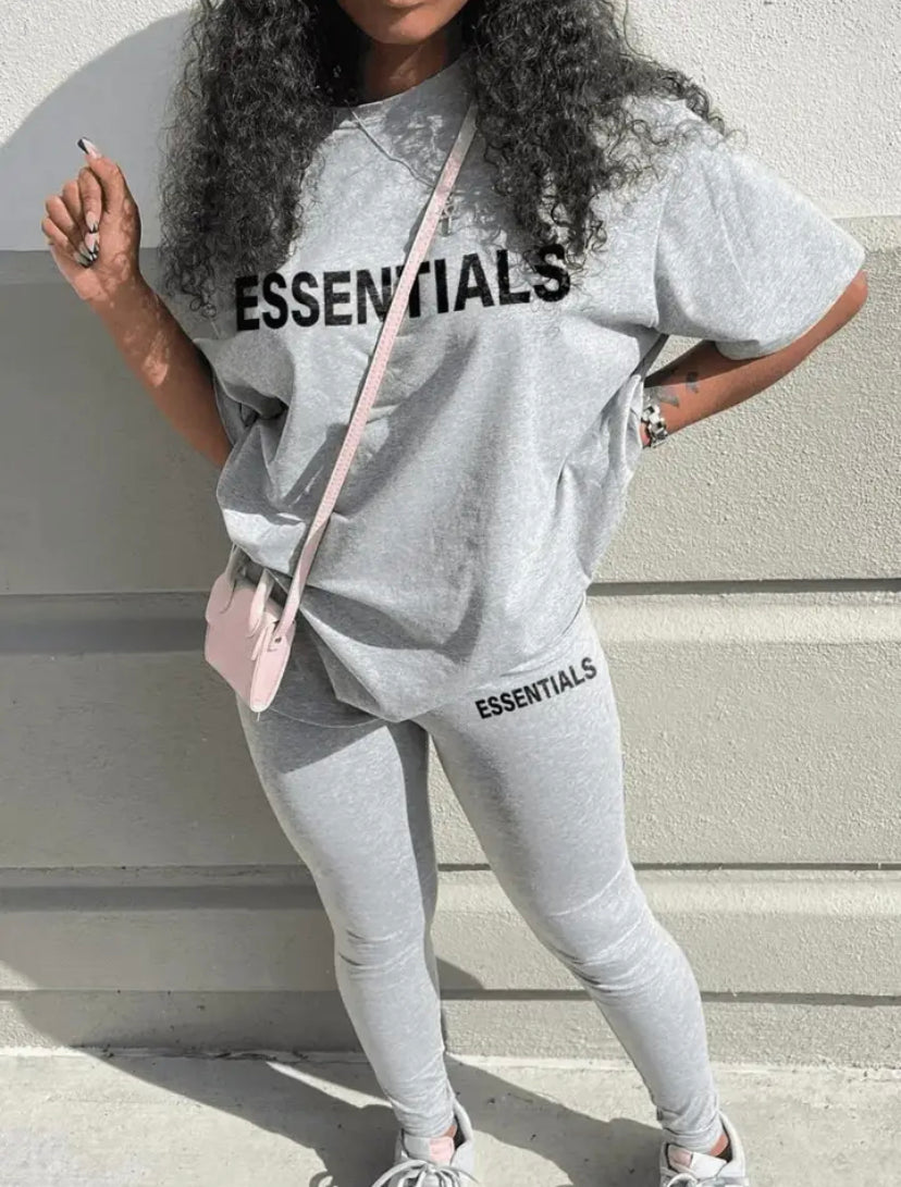 Leggings And T-Shirt Women's Set 6 colors