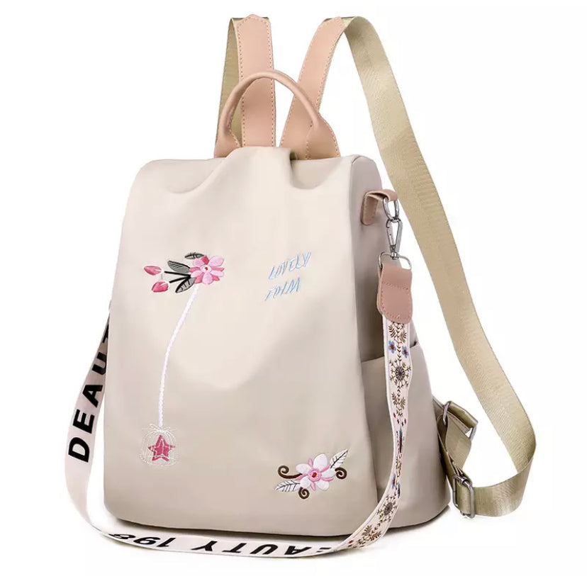 Floral Print Women's Backpack 7 colors