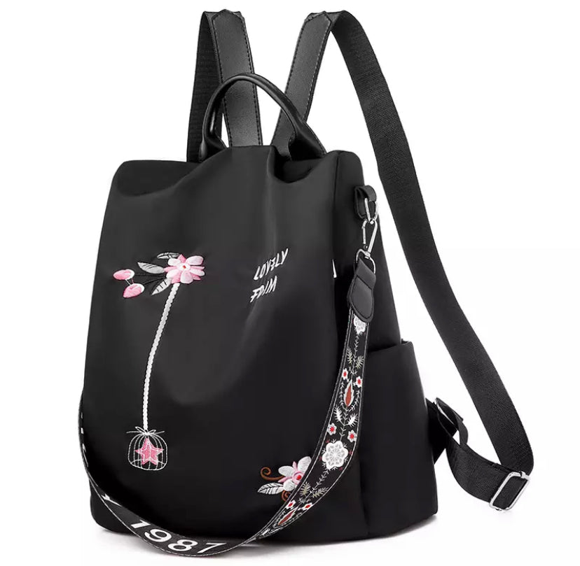 Floral Print Women's Backpack 7 colors