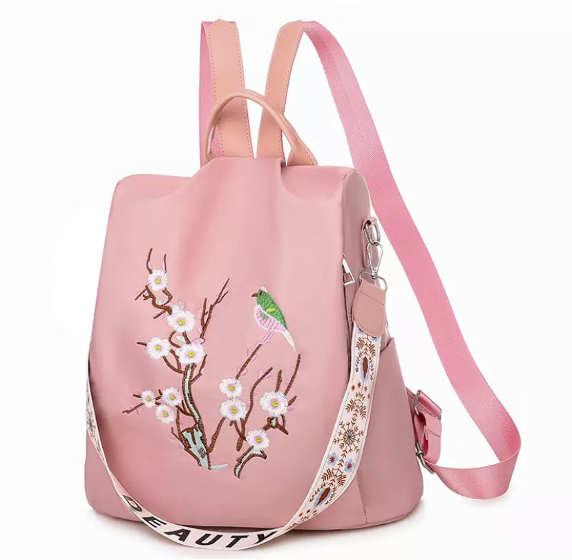 Floral Print Women's Backpack 7 colors