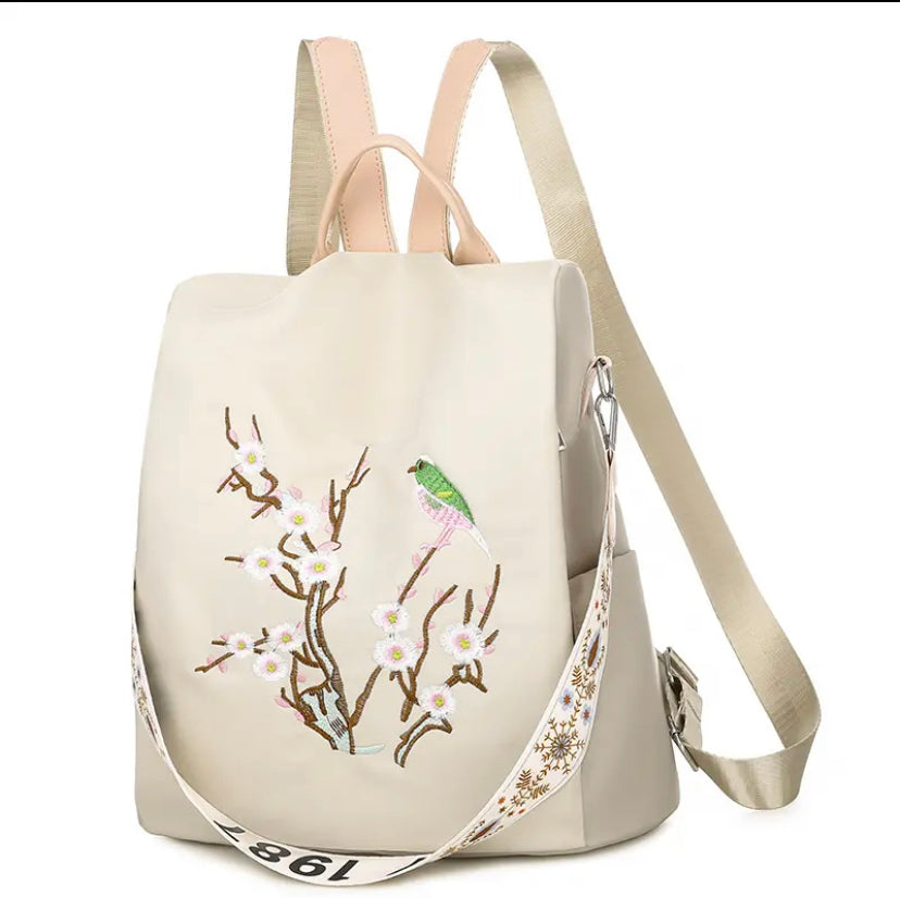 Floral Print Women's Backpack 7 colors