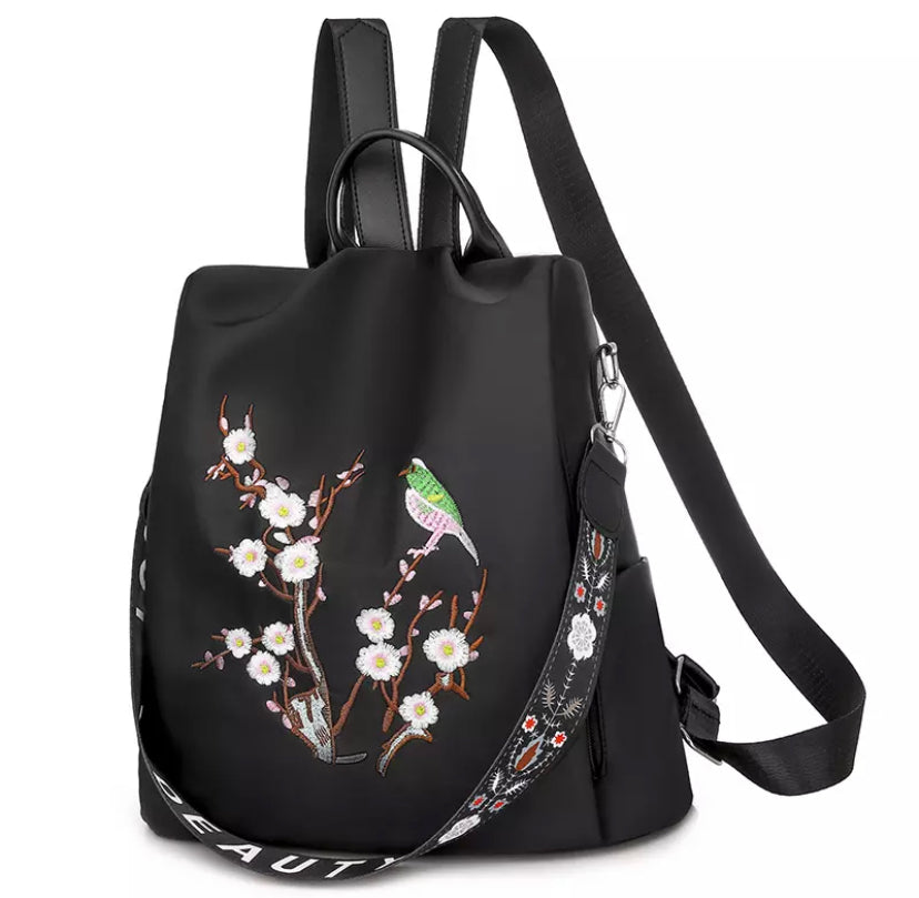 Floral Print Women's Backpack 7 colors