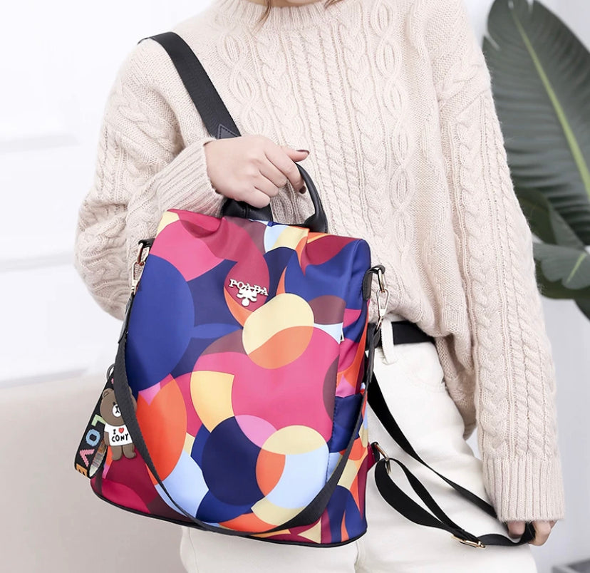 Rainbow Women's Backpack 8 colors