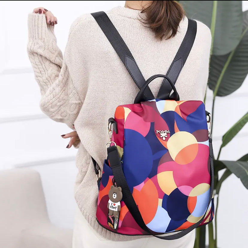 Rainbow Women's Backpack 8 colors