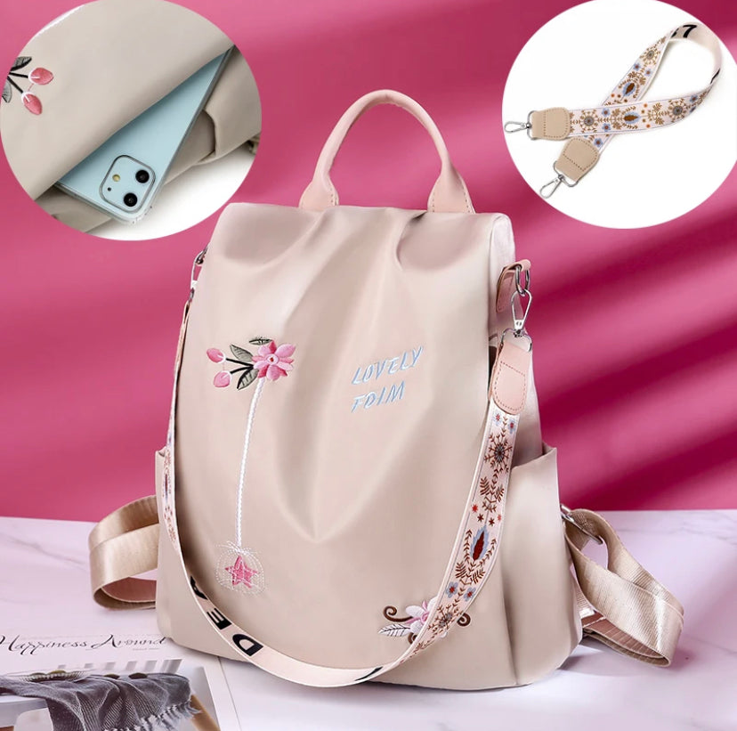 Floral Print Women's Backpack 7 colors