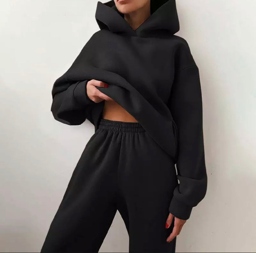 Fleece Casual Tracksuits Women's 15 colors