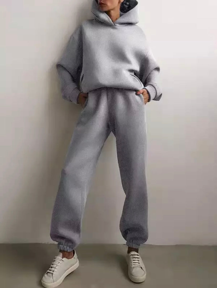 Fleece Casual Tracksuits Women's 15 colors