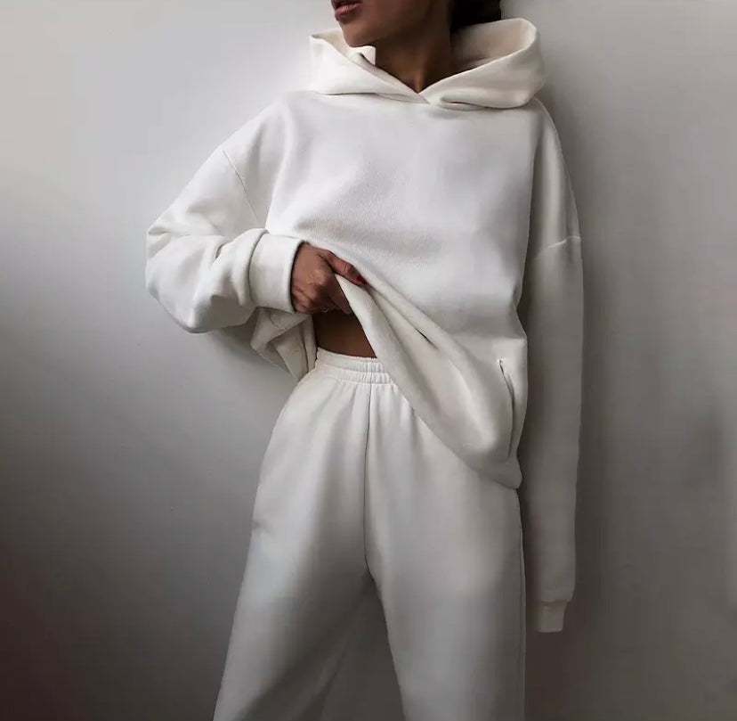 Fleece Casual Tracksuits Women's 15 colors