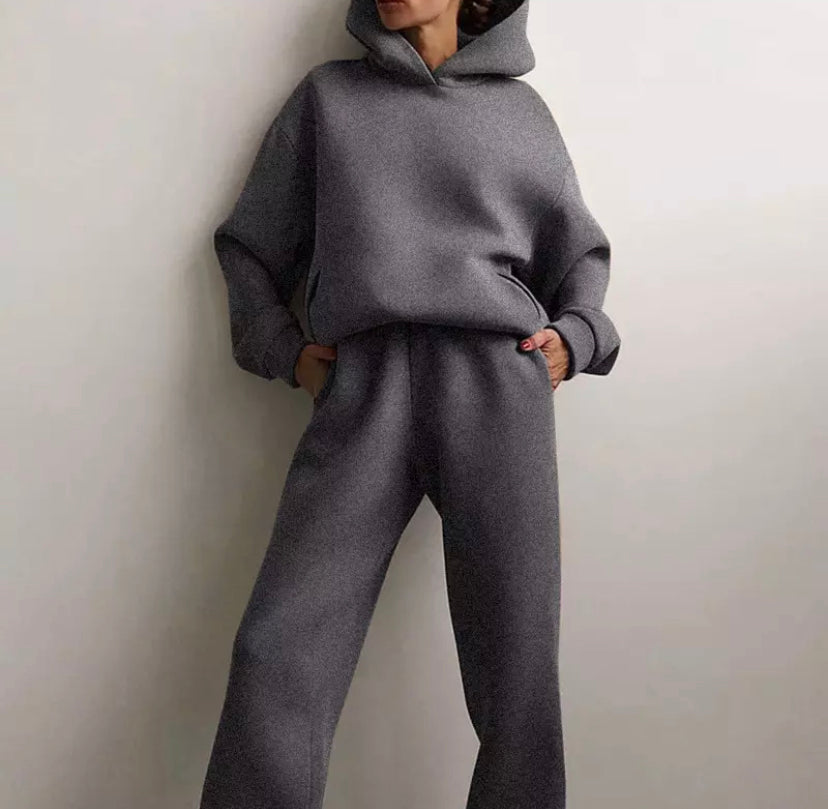 Fleece Casual Tracksuits Women's 15 colors