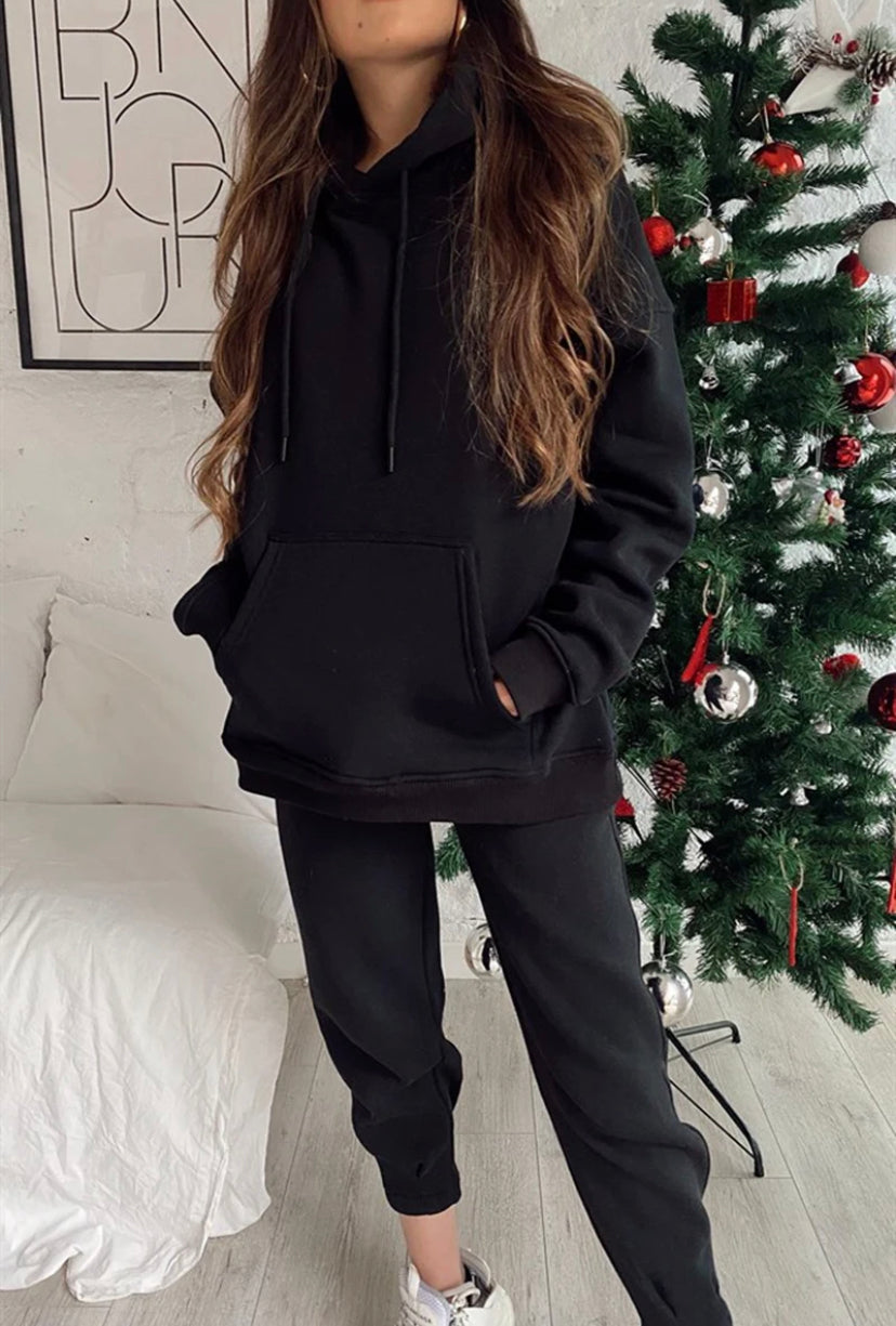 Fleece Casual Tracksuits Women's 15 colors