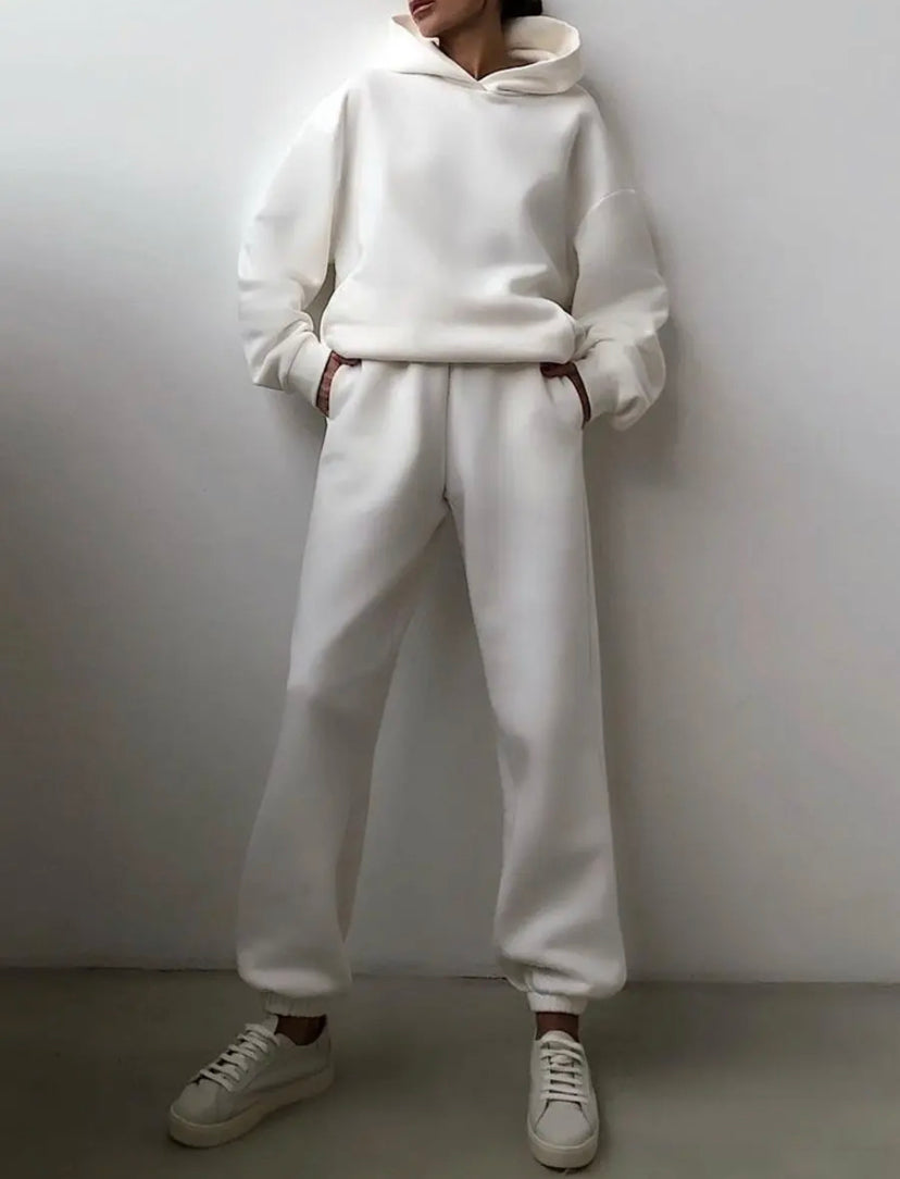 Fleece Casual Tracksuits Women's 15 colors