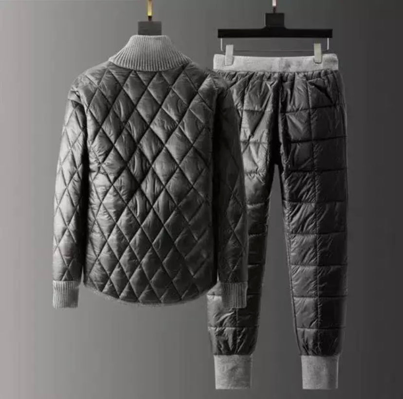 Winter Women's Set Black Gray